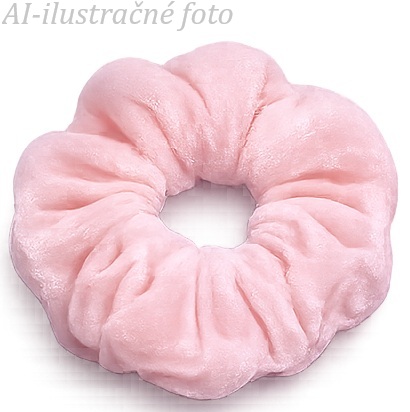 Scrunchie gumičky do vlasů - lesklý samet